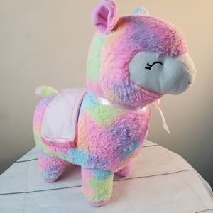 Llama be your valentine, stuff animal.